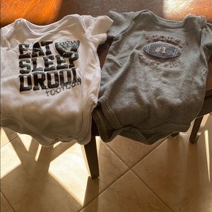 2 SS baby boy onesie’s
